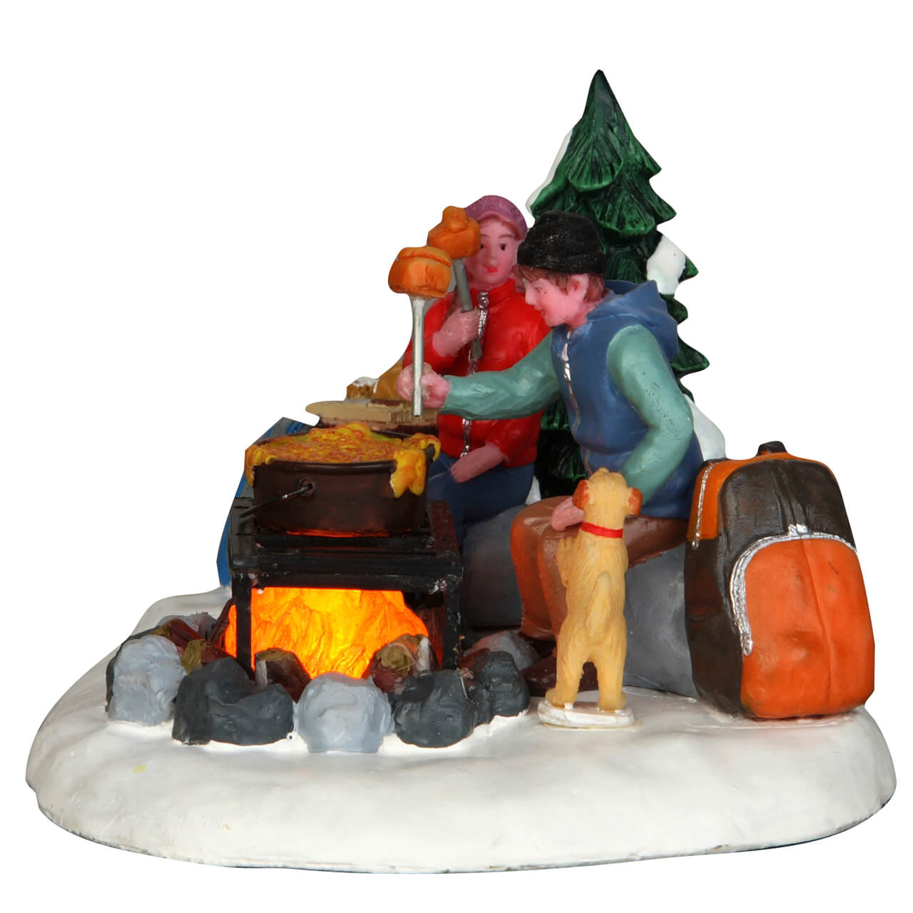 LEMAX Campfire Fondue, Battery Operated (4.5V) #34625